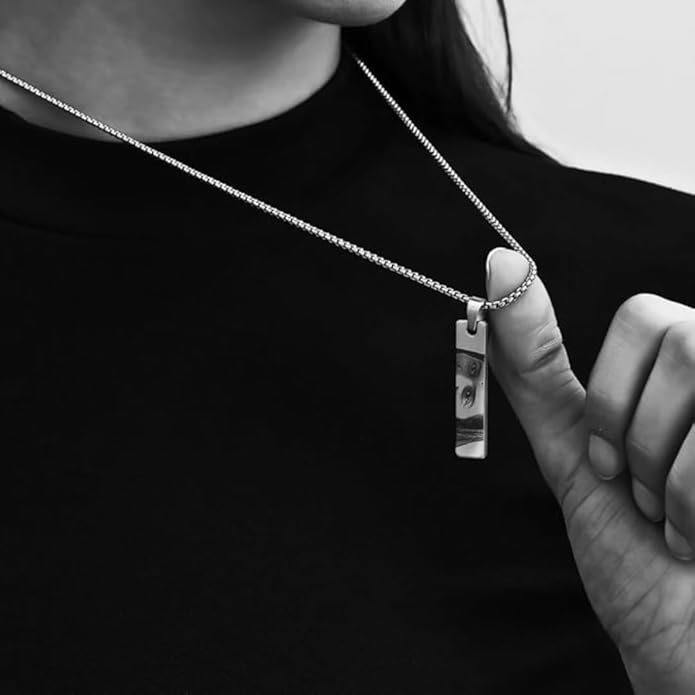 Eye Engraving Pendant